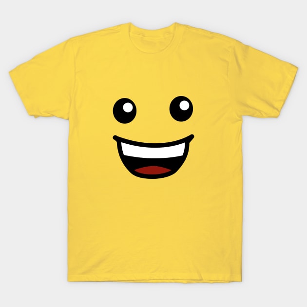 Lego Minifig All Smiles T-Shirt by Neon-Light